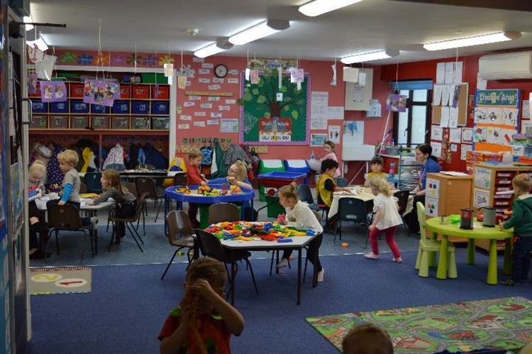 Pre-school room Kingfishers